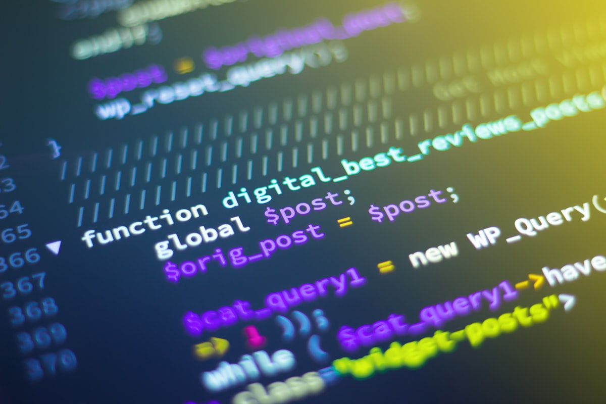 Matrix-style code visualization representing deterministic automation workflows