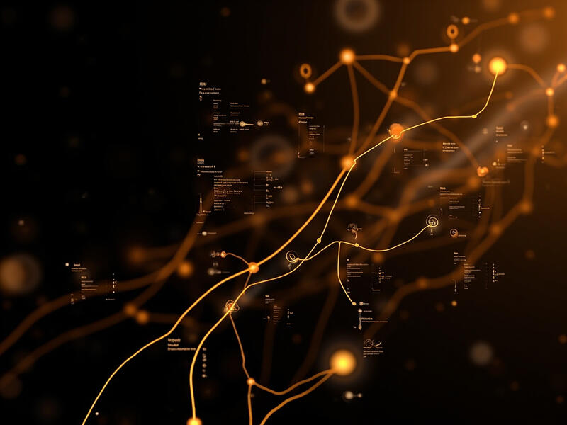 AI agent skills development with code and neural network visualization